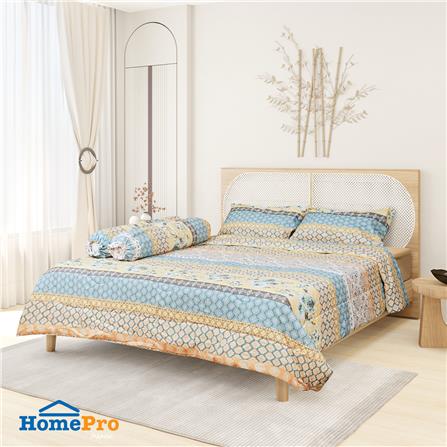 ชุดผ้าปูที่นอน 6 ฟุต 6 ชิ้น HOME LIVING STYLE FIJI BROWN_0