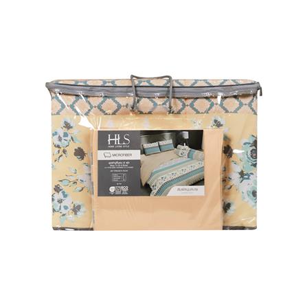 ชุดผ้าปูที่นอน 6 ฟุต 6 ชิ้น HOME LIVING STYLE FIJI BROWN_4