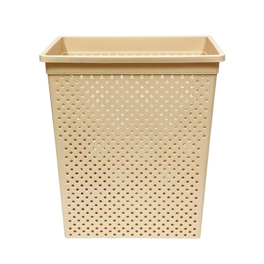 ตะกร้าผ้าเหลี่ยมสูง PLIM SAND 14760 สีส้ม