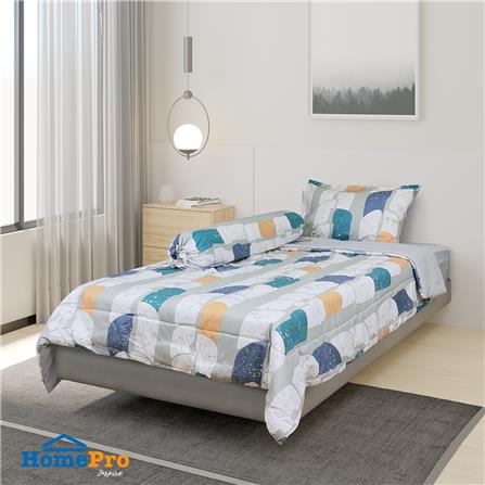 ชุดผ้าปูที่นอน 3.5 ฟุต 4 ชิ้น HOME LIVING STYLE CAPETOWN GREY_0