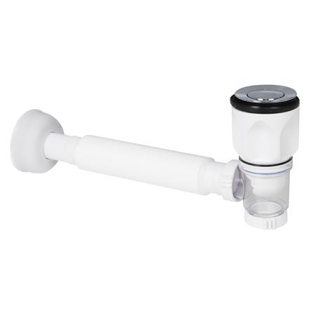 ท่อน้ำทิ้งอ่างล้างหน้ากระปุกท่อย่น MOYA BD012W 100 ซม.