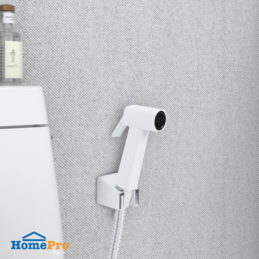 สายฉีดชำระครบชุด MOYA AA27WCB สีขาว