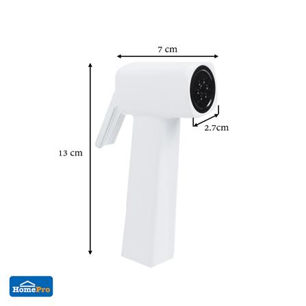 สายฉีดชำระครบชุด MOYA AA27WCB สีขาว_4