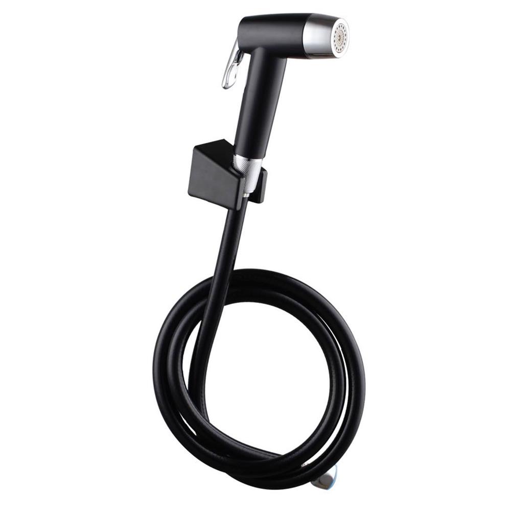 สายฉีดชำระครบชุด MOYA AA89MCC สีดำ-โครม