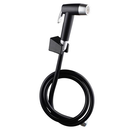 สายฉีดชำระครบชุด MOYA AA89MCC สีดำ-โครม_1