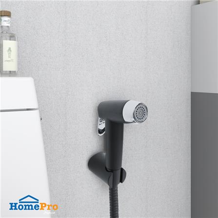 สายฉีดชำระครบชุด MOYA AA89MCC สีดำ-โครม_3