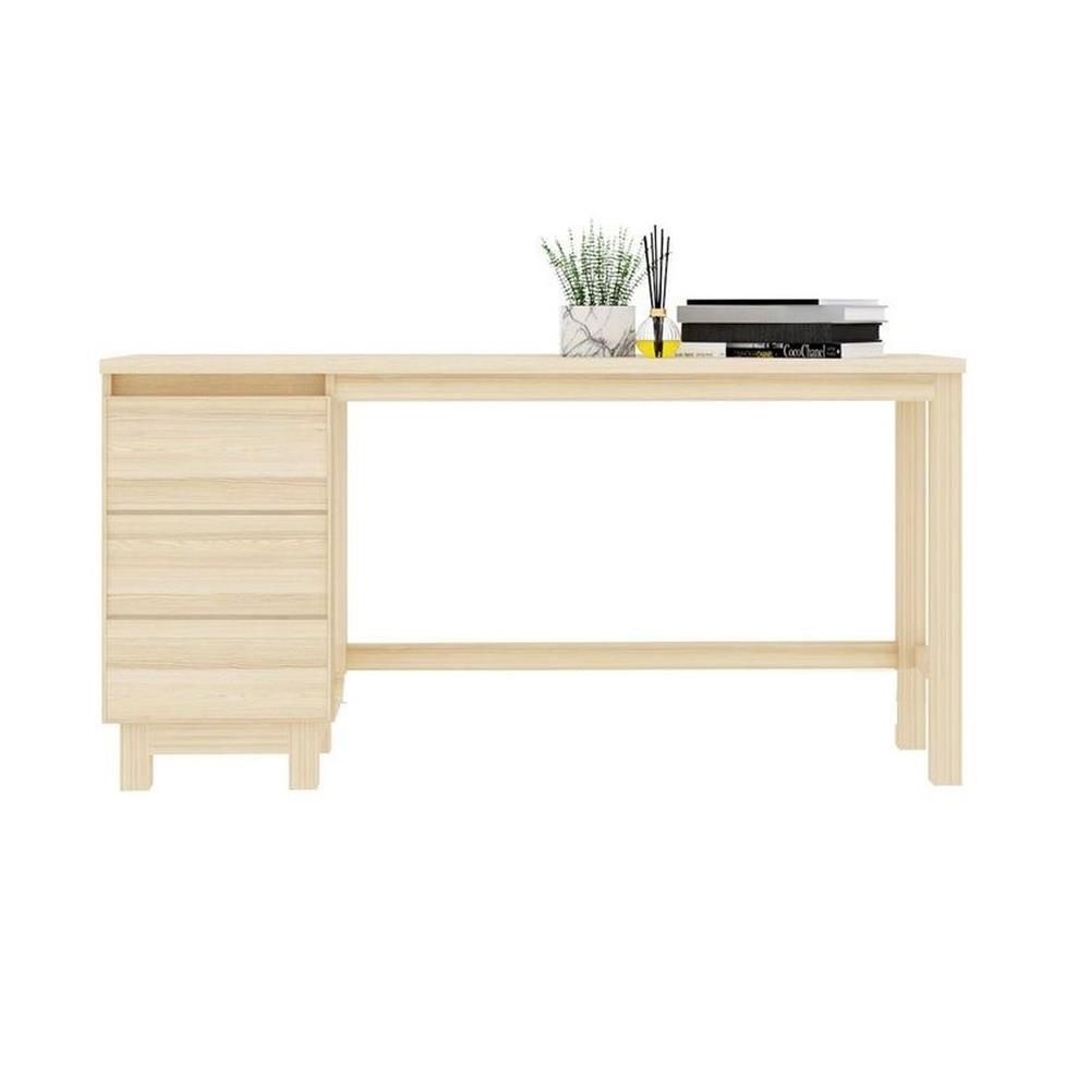 โต๊ะทำงานไม้ KONCEPT HAKONE 150 ซม. สีไม้อ่อน