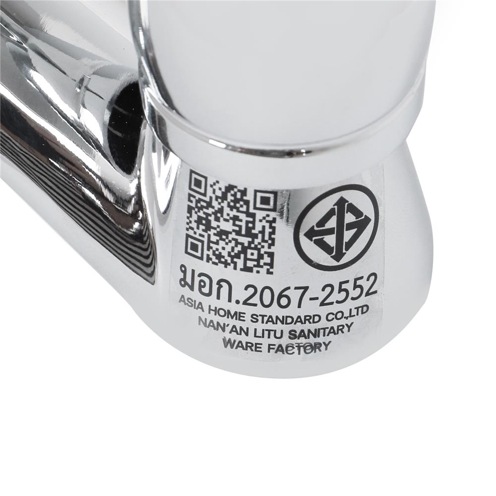 ก๊อกอ่างล้างหน้า BATH TIME BT-001-1 สีโครม