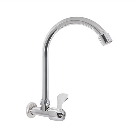 ก๊อกซิงค์เดี่ยวผนัง BATH TIME BT-001-3 สีโครม_0