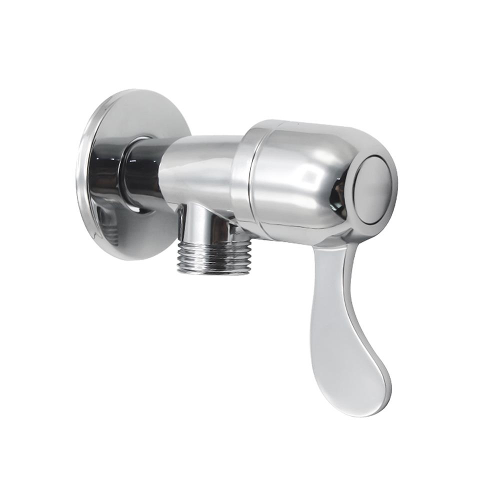 วาล์วฝักบัว 1 ทาง BATH TIME BT-001-7 สีเงิน