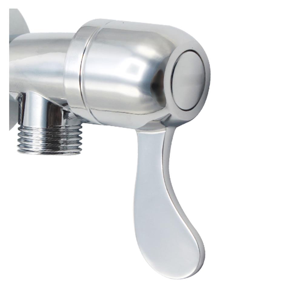 วาล์วฝักบัว 1 ทาง BATH TIME BT-001-7 สีเงิน