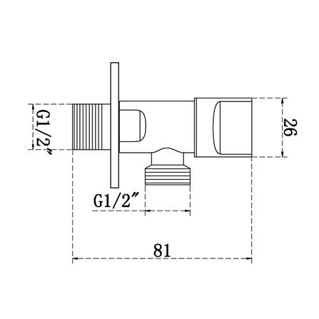สต๊อปวาล์ว 1 ทาง BATH TIME BT-004-1_4