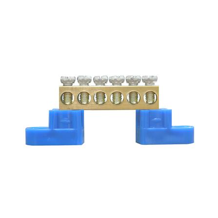 เทอร์มินอลกราวด์ทองเหลือง 16 มม. 6 ช่อง CT ELECTRIC_1