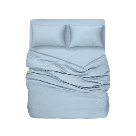 ชุดผ้าปูที่นอน 6 ฟุต 7 ชิ้น BENEATH LIGHT BLUE_4