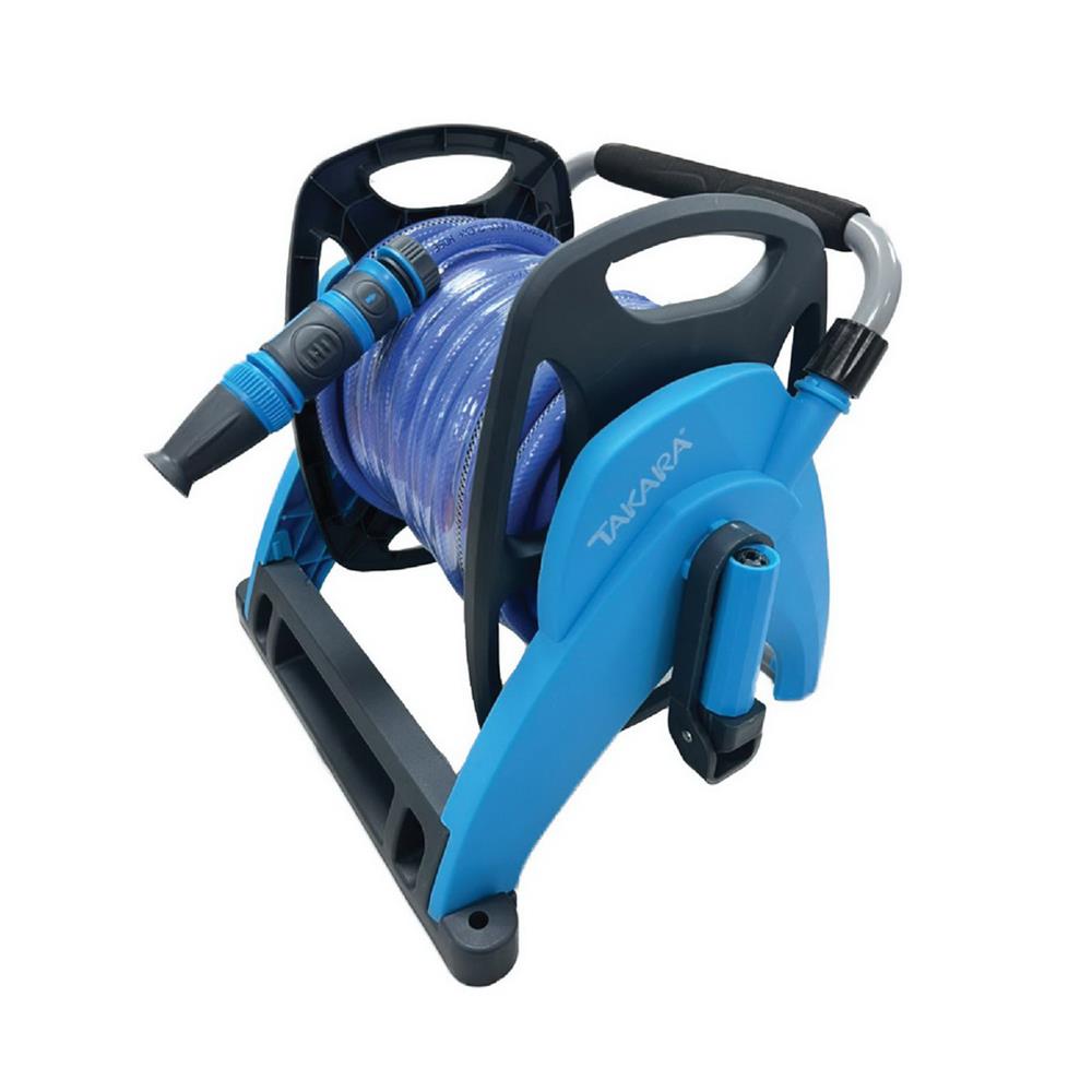 สายยางโรล TAKARA PLUS 1/2 นิ้วX20 ม. สีฟ้า-ดำ