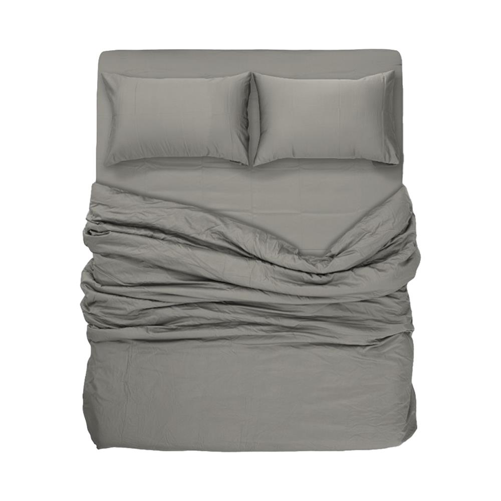 ชุดผ้าปูที่นอน 6 ฟุต 7 ชิ้น BENEATH GENTRY GREY