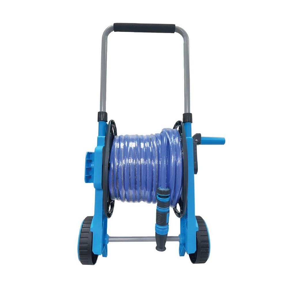 สายยางโรล TAKARA PLUS 1/2 นิ้วX30 ม. สีฟ้า-ดำ