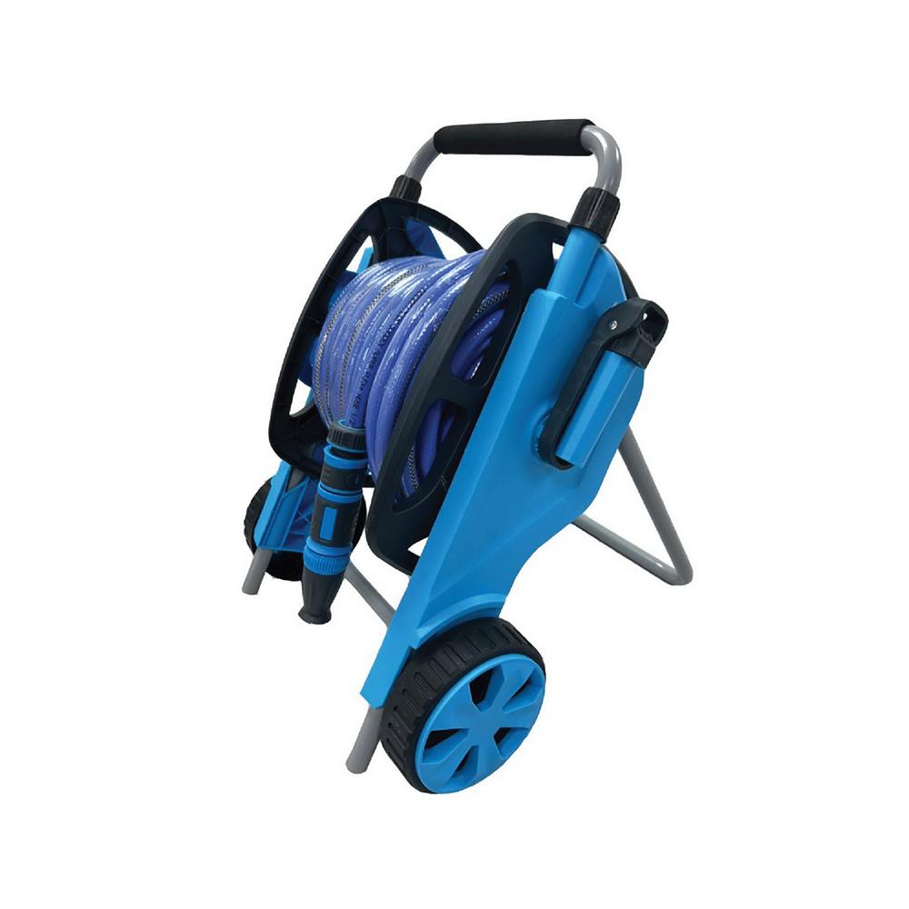 สายยางโรล TAKARA PLUS 1/2 นิ้วX30 ม. สีฟ้า-ดำ