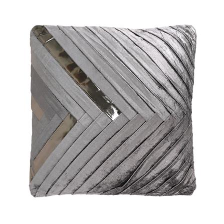 หมอนอิง HOME LIVING STYLE MIKA 18X18 นิ้ว สีเทา