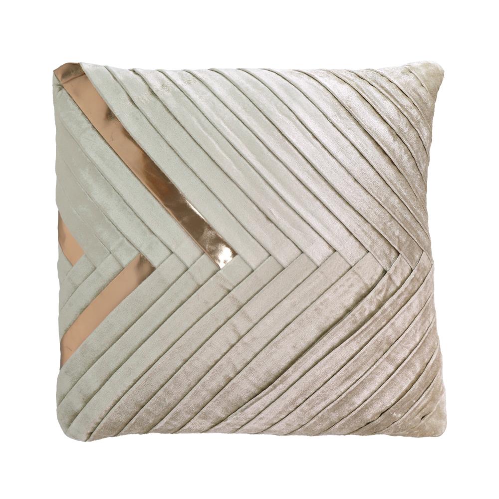 หมอนอิง HOME LIVING STYLE MIKA 18X18 นิ้ว สีครีม_1