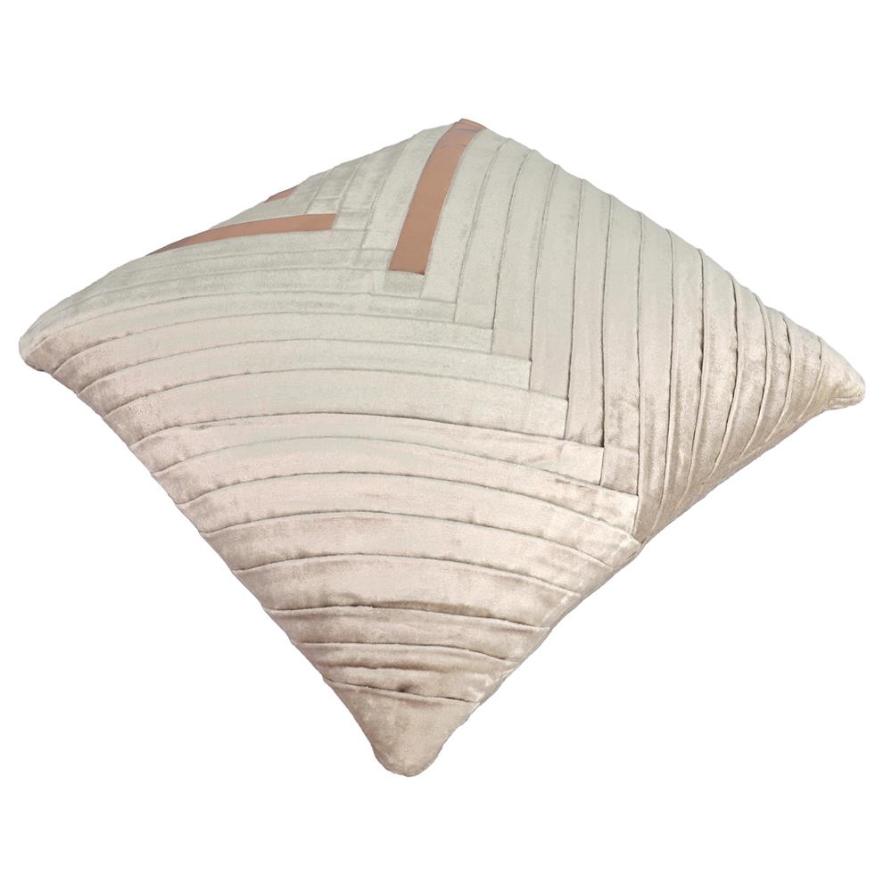 หมอนอิง HOME LIVING STYLE MIKA 18X18 นิ้ว สีครีม