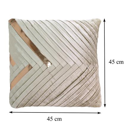 หมอนอิง HOME LIVING STYLE MIKA 18X18 นิ้ว สีครีม_8