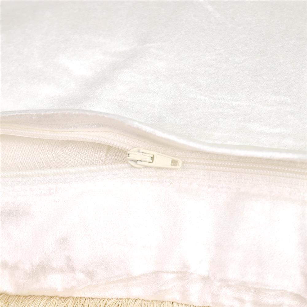 หมอนอิง HOME LIVING STYLE MINK 18X18 นิ้ว สีครีม