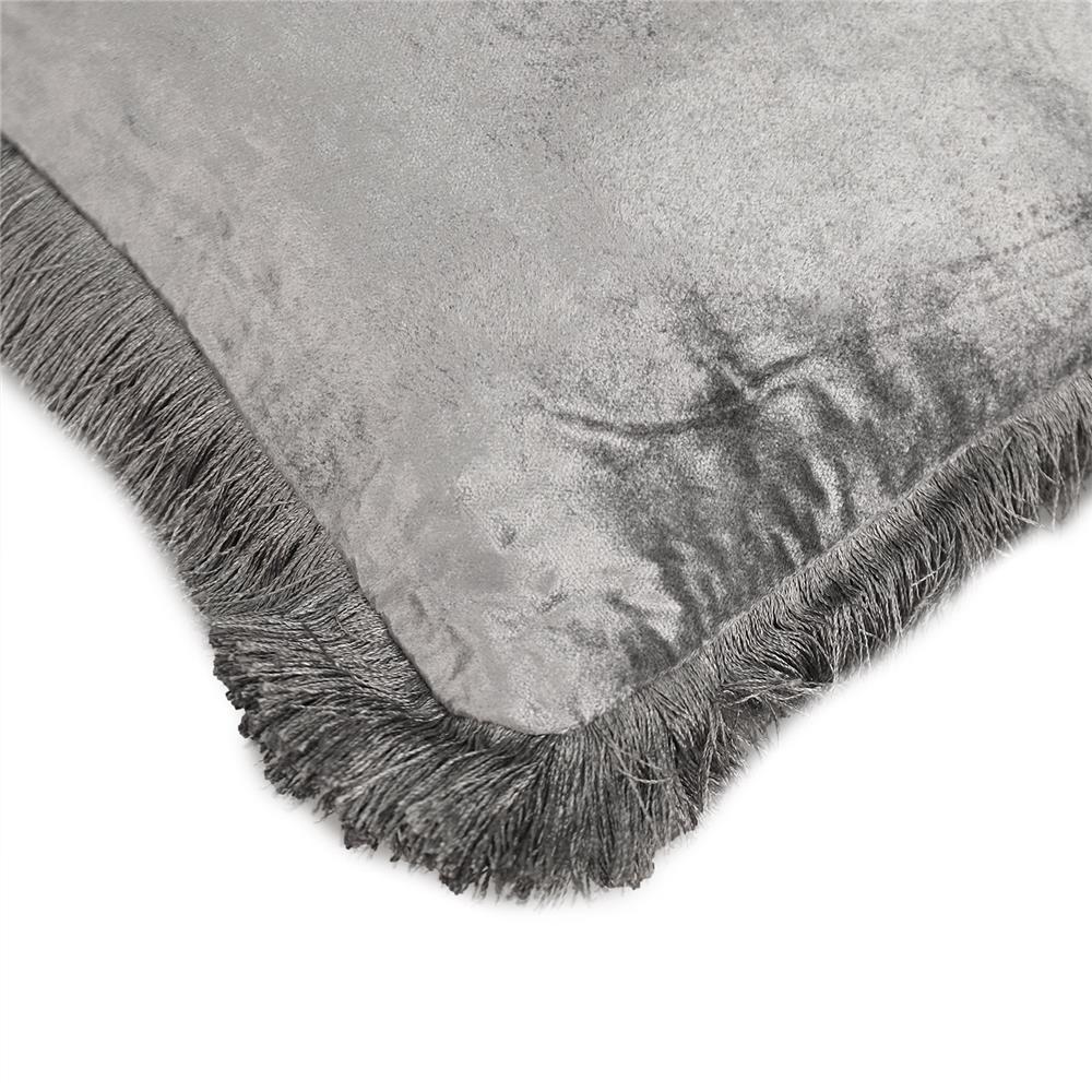 หมอนอิง HOME LIVING STYLE MINK 18X18 นิ้ว สีเทา