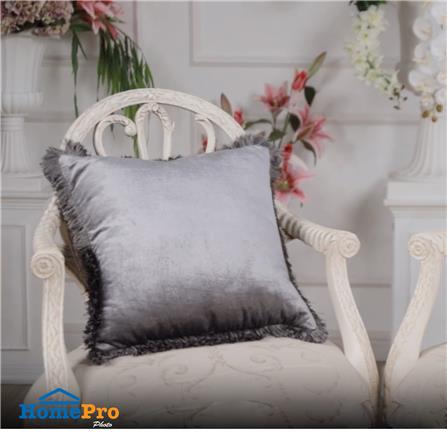 หมอนอิง HOME LIVING STYLE MINK 18X18 นิ้ว สีเทา_5