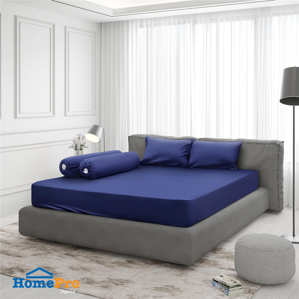 ชุดผ้าปูที่นอน 6 ฟุต 5 ชิ้น ME LIVING PANTONE NAVY_1