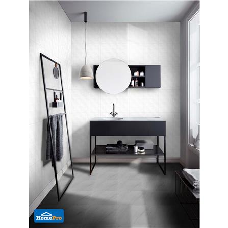 กระเบื้องผนัง 25x40 ซม. TARA กลอรี่ ขาว_1