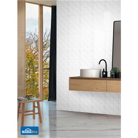 กระเบื้องผนัง 25x40 ซม. TARA กลอรี่ ขาว_3