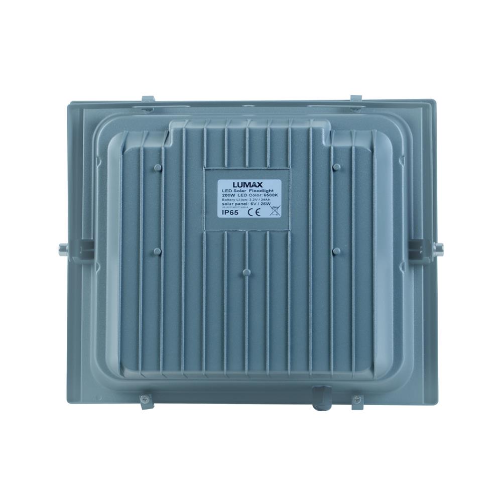 ไฟสปอทไลท์ SOLAR LUMAX 58-L0023 200 วัตต์ เดย์ไลท์ สีเทา