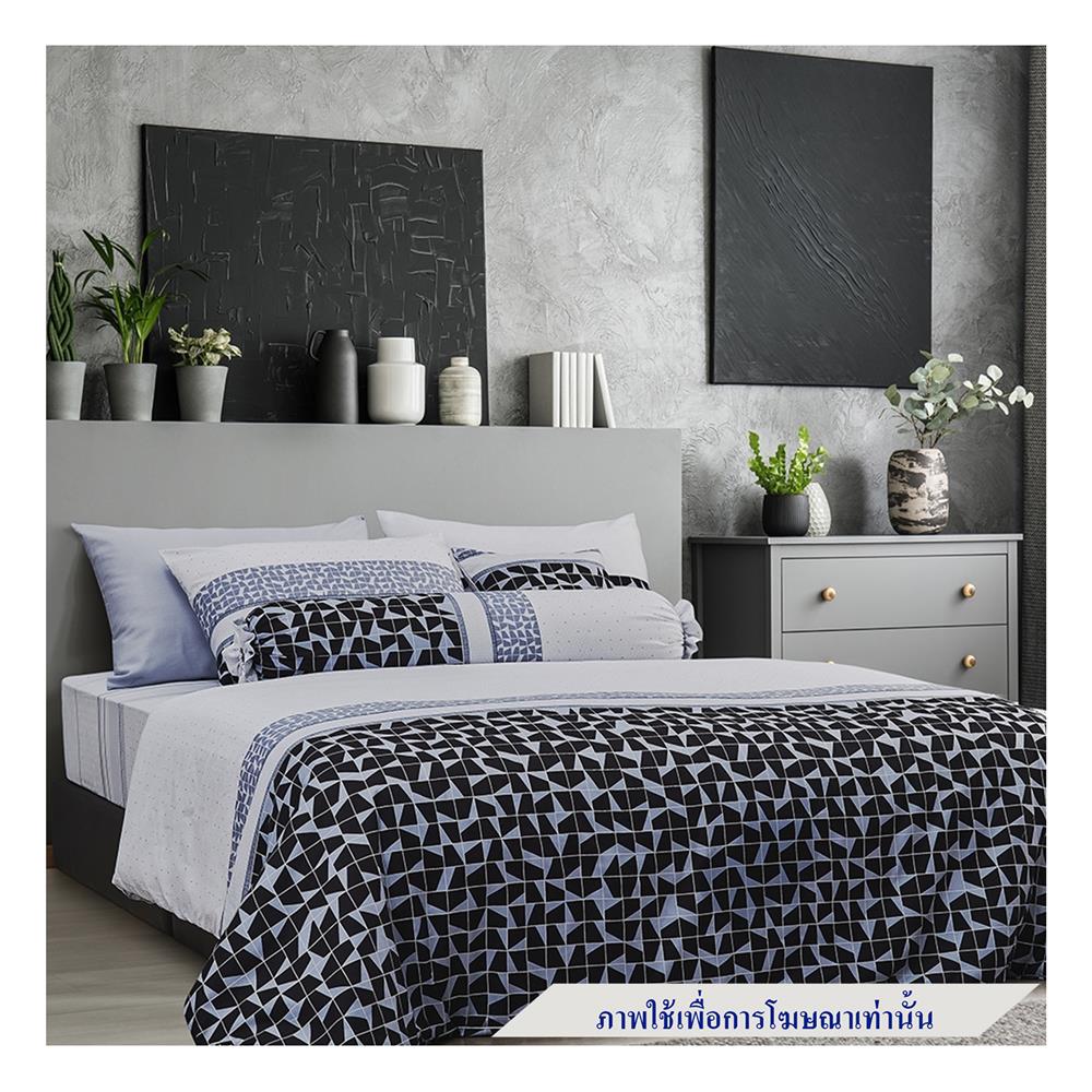 ชุดผ้าปูที่นอน 6 ฟุต 5 ชิ้น FACINO PRINT FA075
