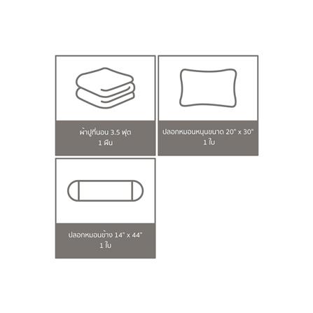 ชุดผ้าปูที่นอน 3.5 ฟุต 3 ชิ้น FACINO PRINT FA074_5