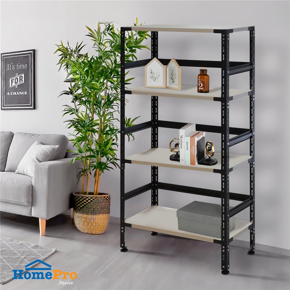 ชั้นวางของ 4 ชั้น FURDINI HOMER TYPE B  80 ซม. สี NATURAL