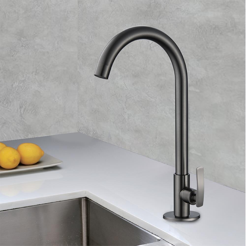 ก๊อกซิงค์ HONS FC5001 สีเทา