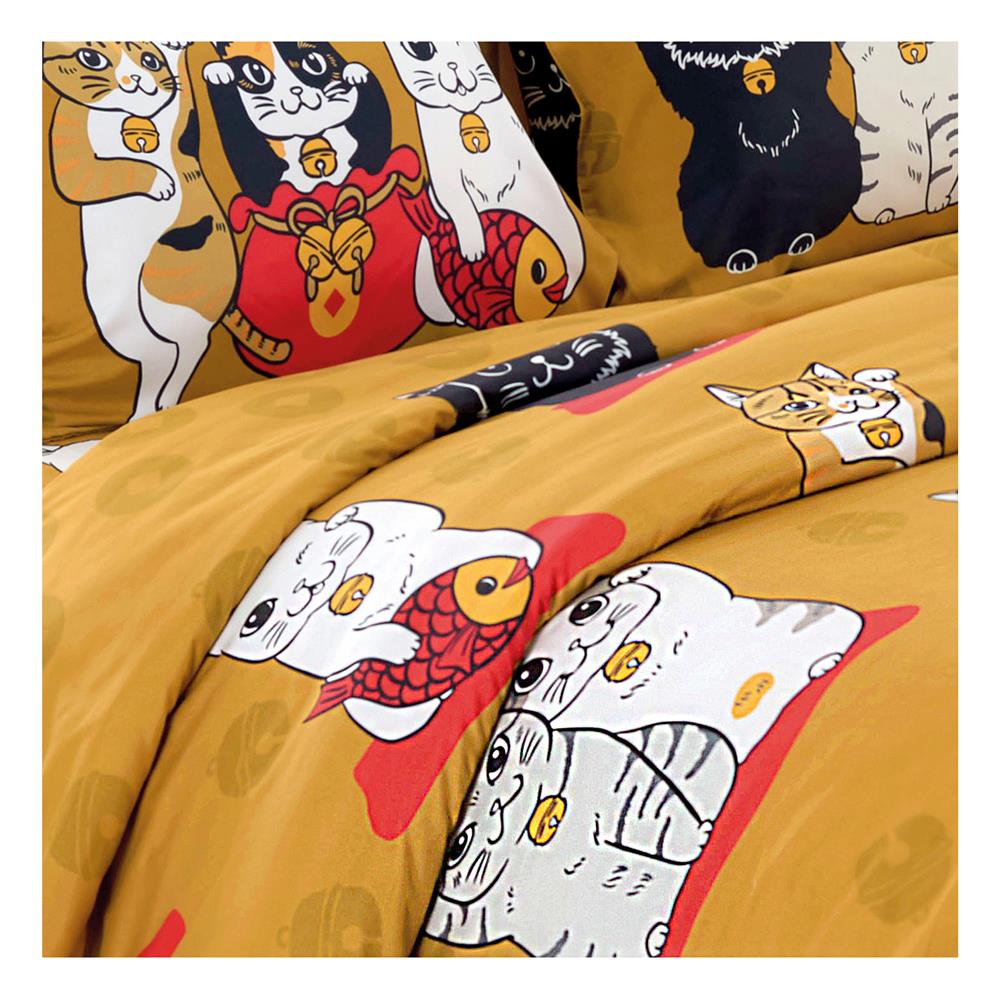 ชุดผ้าปูที่นอน 5 ฟุต 5 ชิ้น TULIP ทูนหัวของบ่าว 60013-DLC124