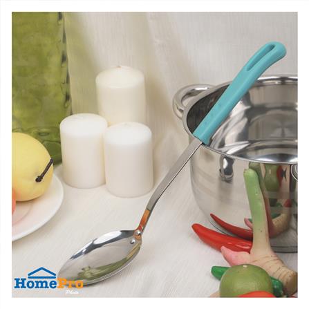 ทัพพีสเตนเลส KECH OCEAN 33 ซม. สีฟ้า_3