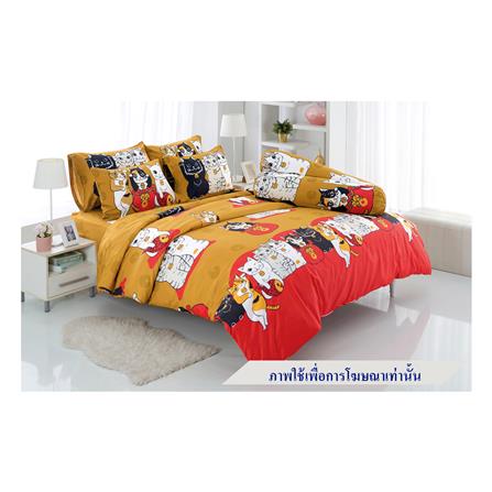 ชุดผ้าปูที่นอน 3.5 ฟุต 3 ชิ้น TULIP ทูนหัวของบ่าว 60014-DLC124