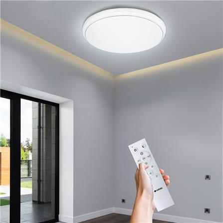 ไฟเพดาน LED NAGAS SMART STAR REMOTE 18 นิ้ว 42 วัตต์ DAYLIGHT/COOL WHITE/WARM WHITE สีขาว_5