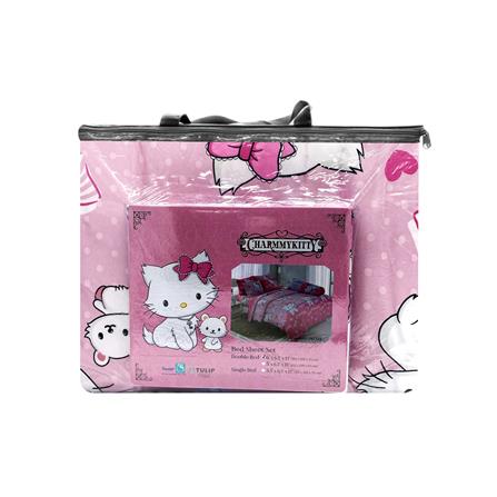 ชุดผ้าปูที่นอน 6 ฟุต 6 ชิ้น TULIP C.KITTY 60204-DLC123_3