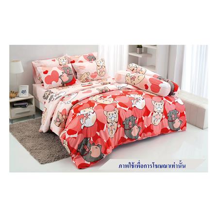 ชุดผ้าปูที่นอน 3.5 ฟุต 3 ชิ้น TULIP หมาจ๋า 60014-DLC121_0