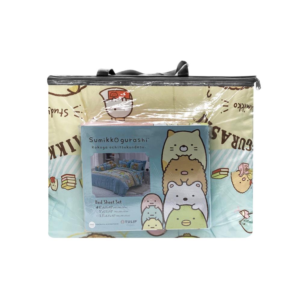 ชุดผ้าปูที่นอน 6 ฟุต 6 ชิ้น TULIP SUMIKKO 60204-DLC127