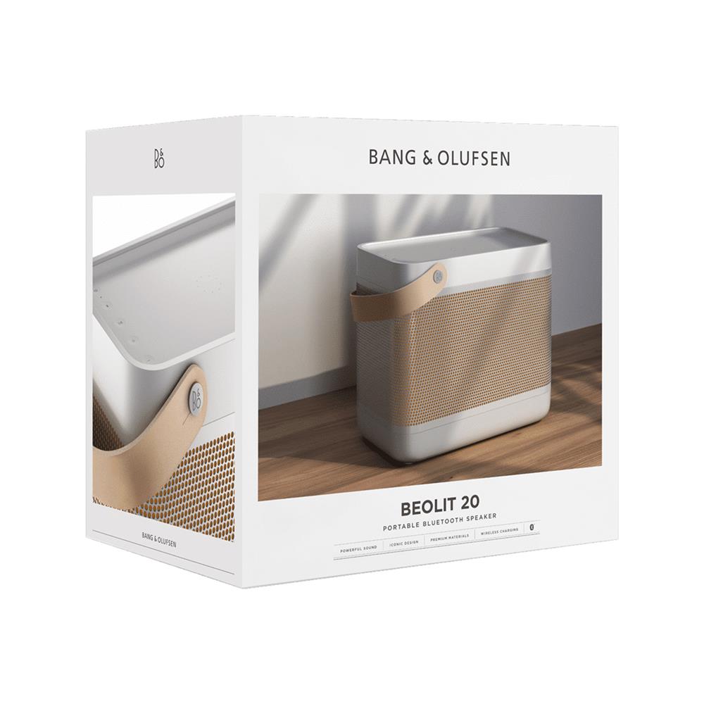 ลำโพงพกพา BANG & OLUFSEN BEOLIT 20 สีเทา