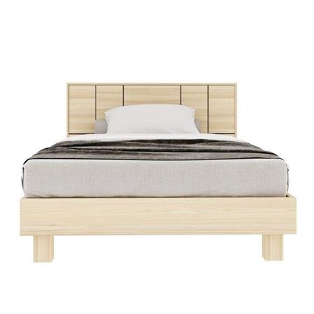 เตียง 3.5 ฟุต KONCEPT HAKONE สีไม้อ่อน_1