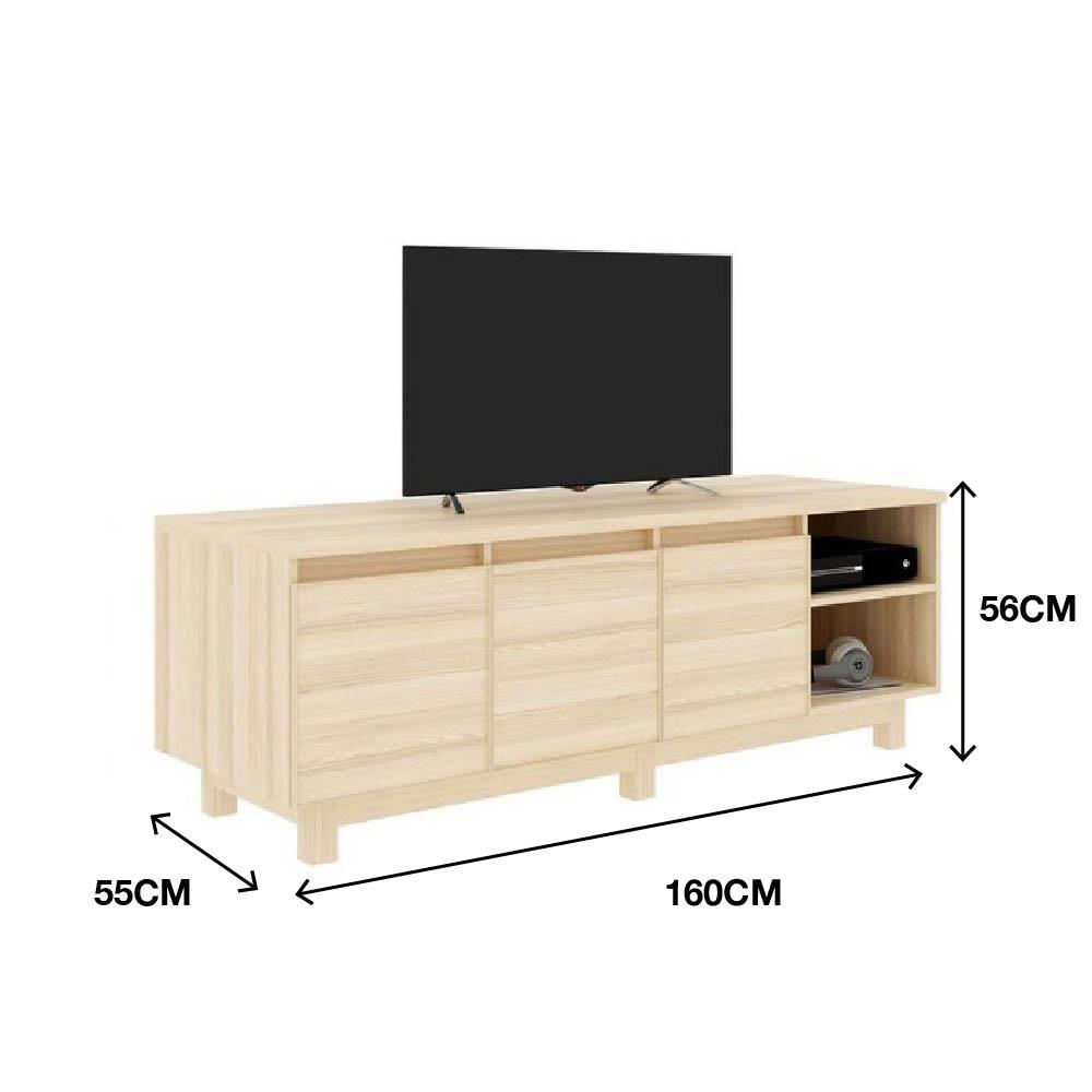 ตู้วางทีวี KONCEPT HAKONE 160 ซม. สีแคนยอนโอ๊ค