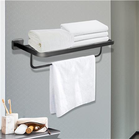 ราวแขวนผ้า HONS H5112 สีเทา_2