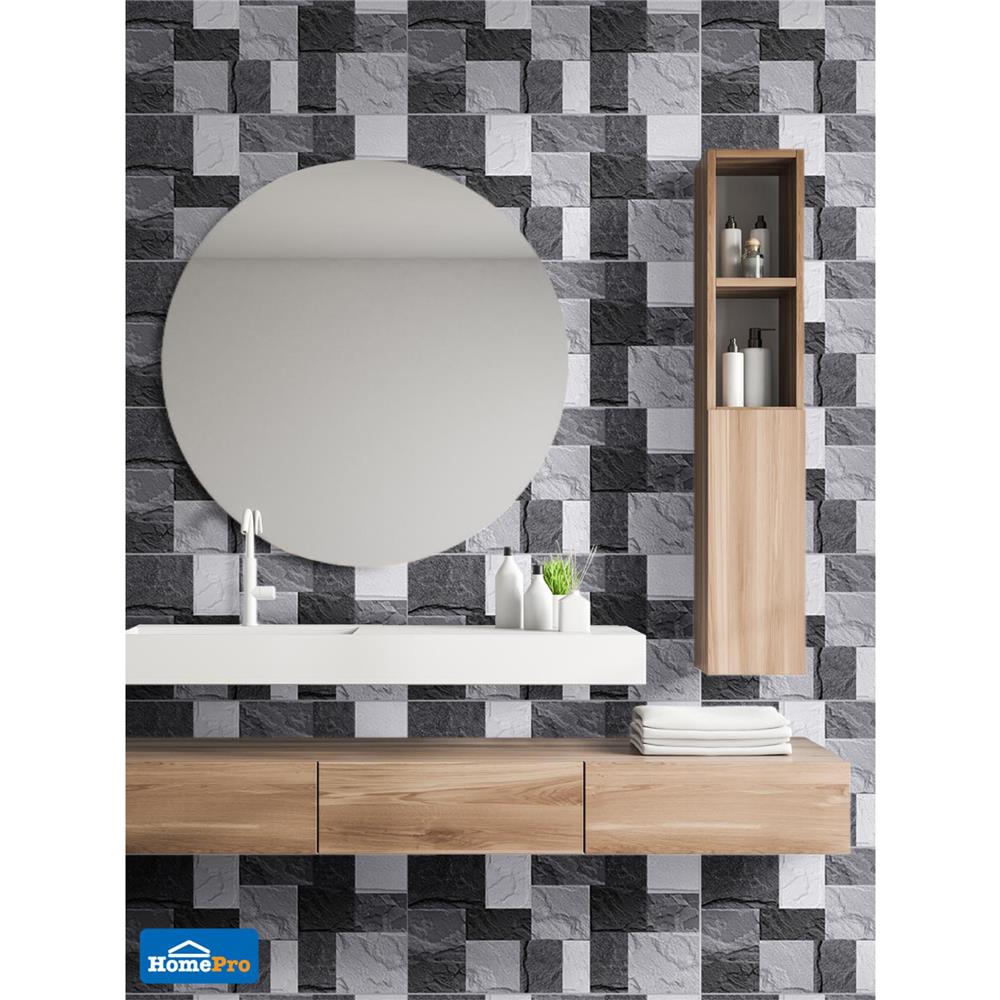 กระเบื้องผนัง 30x60 ซม. TARA คอรันดัม สโตน เทา 0.9 ตร.ม.