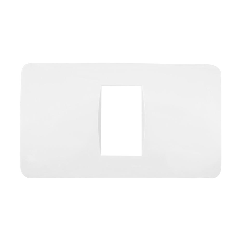 หน้ากาก 1 ช่อง SCHNEIDER A3001 CONCEPT สีขาว แพ็ก 10 ชิ้น